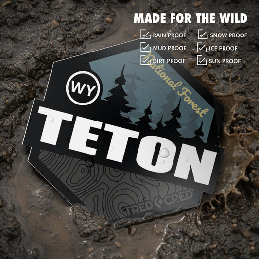 Sticker: Teton National Forest