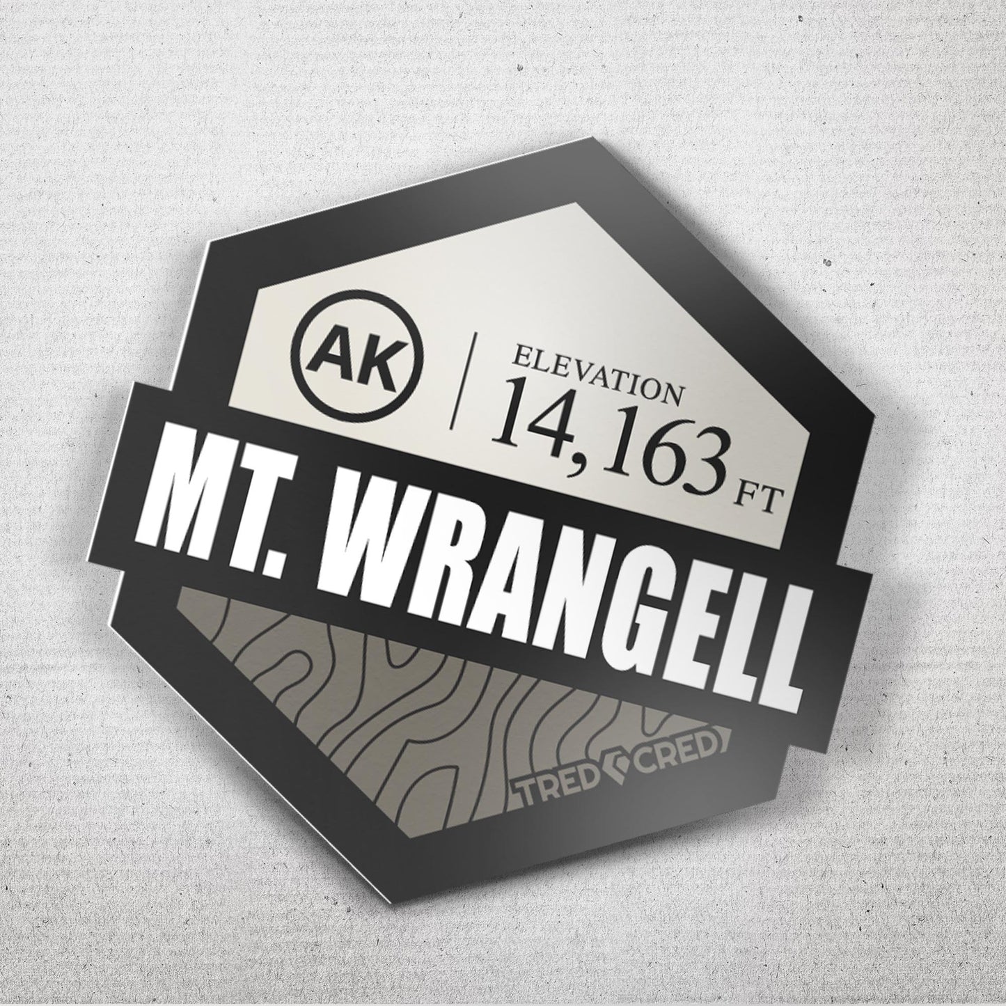 Sticker: Mount Wrangell