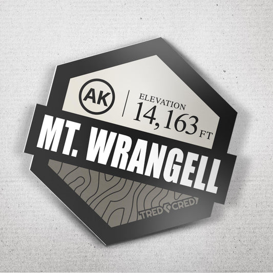 Sticker: Mount Wrangell