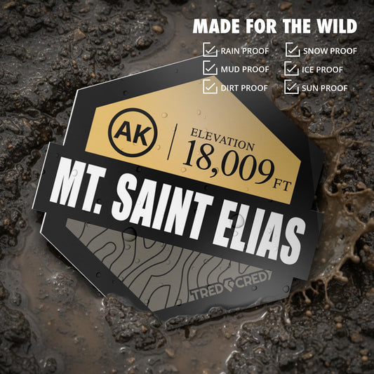 Sticker: Mount Saint Elias