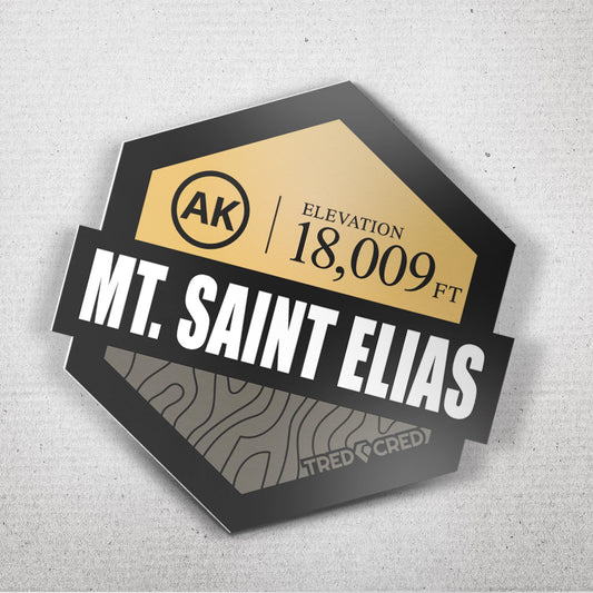 Sticker: Mount Saint Elias