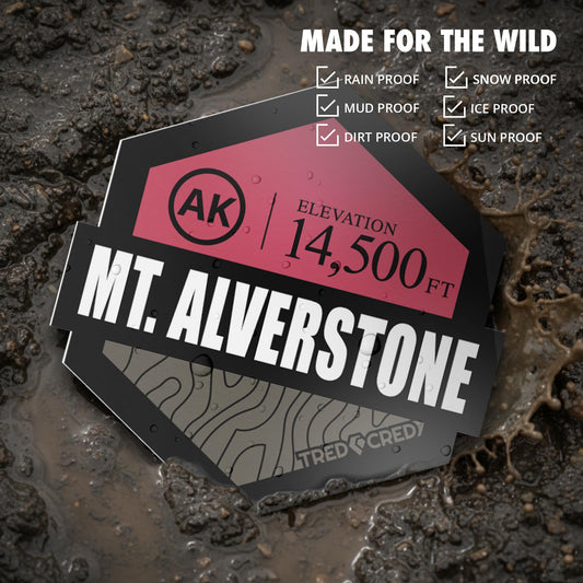 Sticker: Mount Alverstone