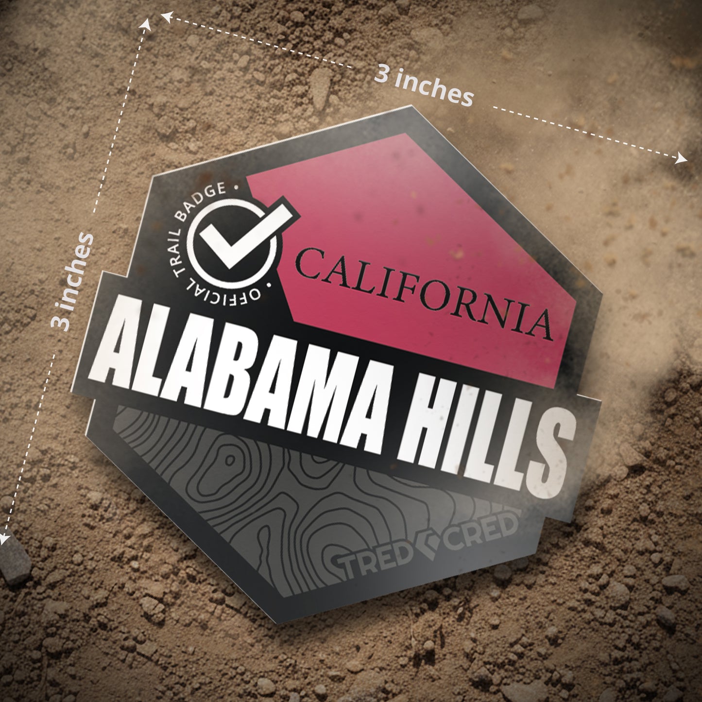 Sticker: Alabama Hills