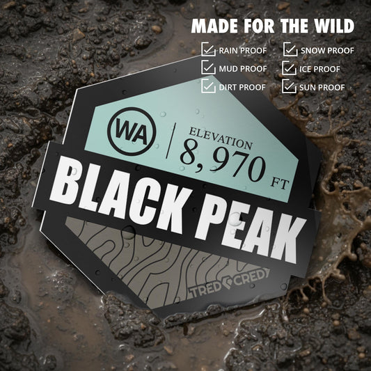Sticker: Black Peak