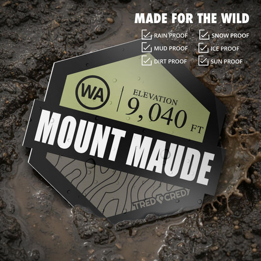 Sticker: Mount Maude