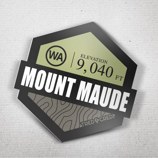 Sticker: Mount Maude