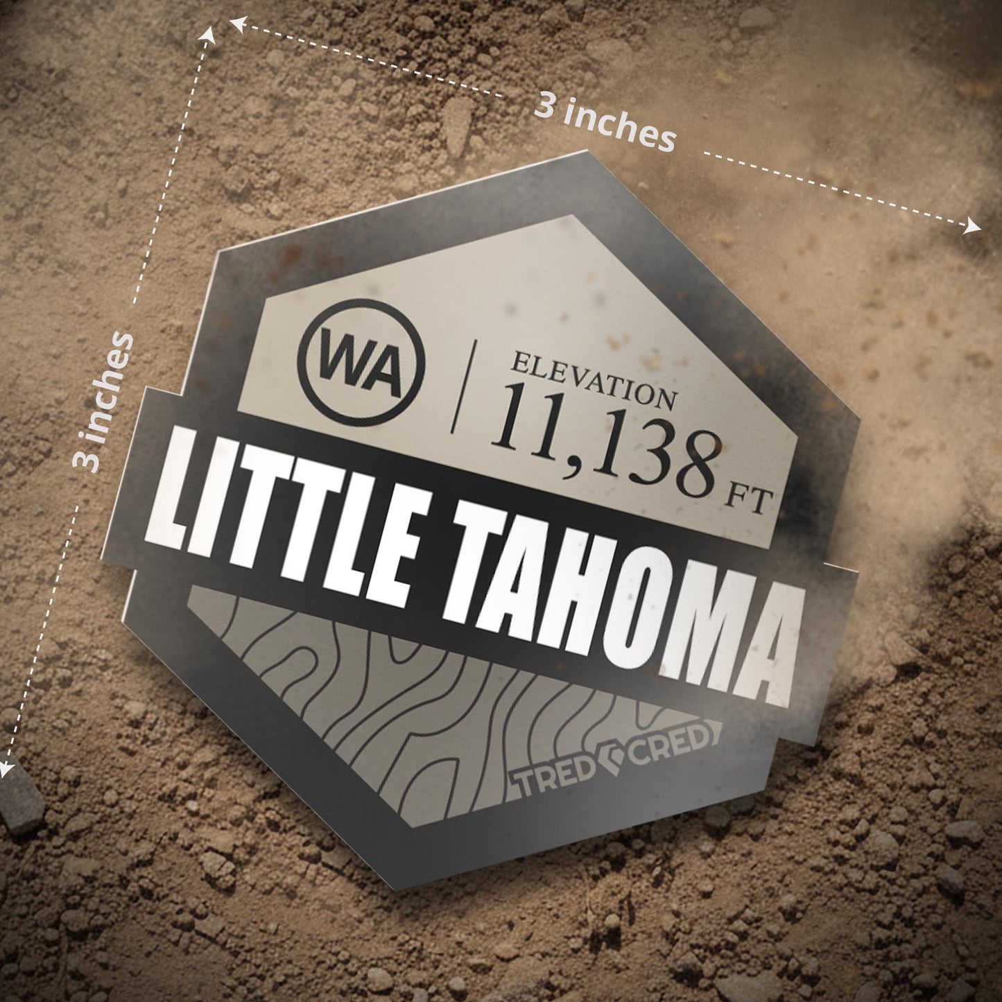 Sticker: Little Tahoma