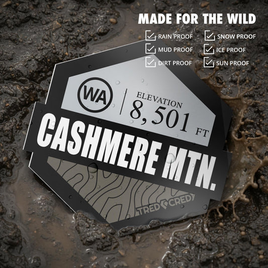 Sticker: Cashmere Mountain