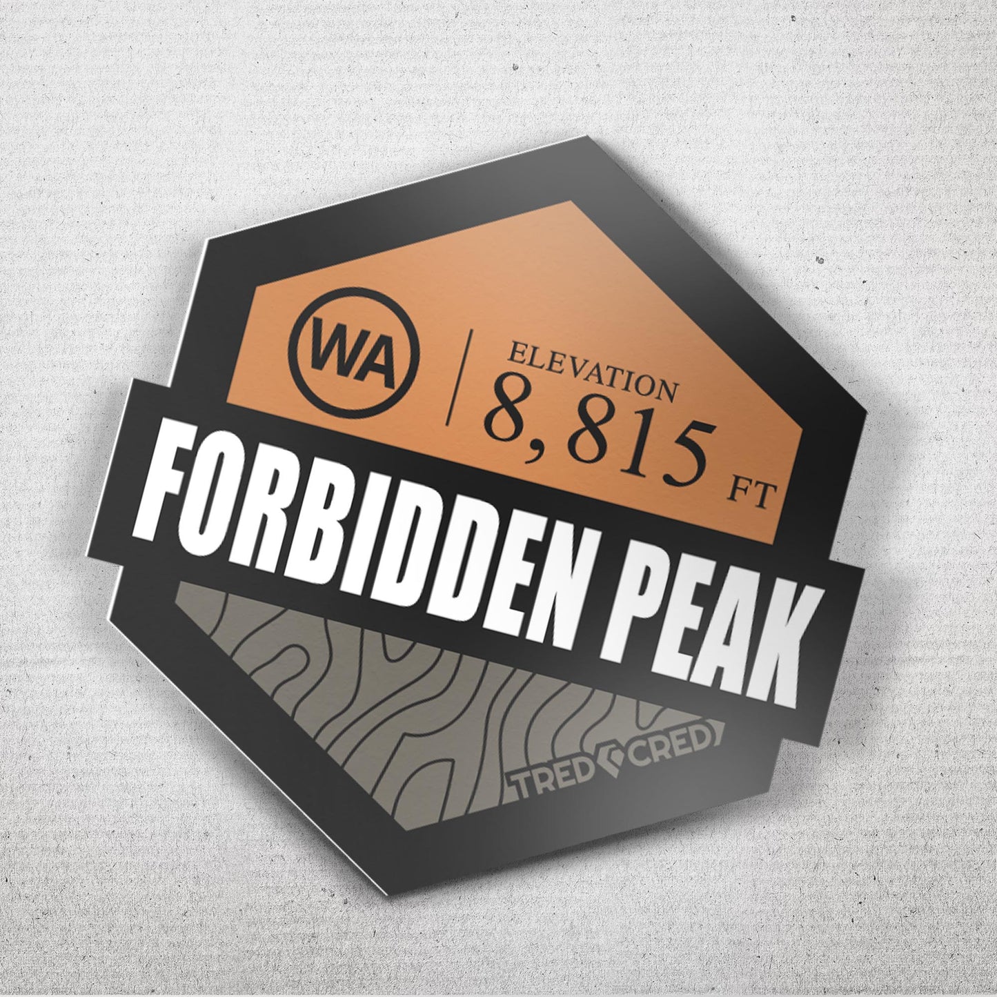 Sticker: Forbidden Peak