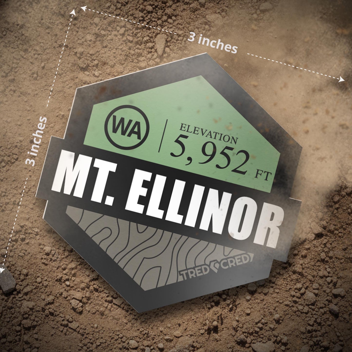 Sticker: Mount Ellinor