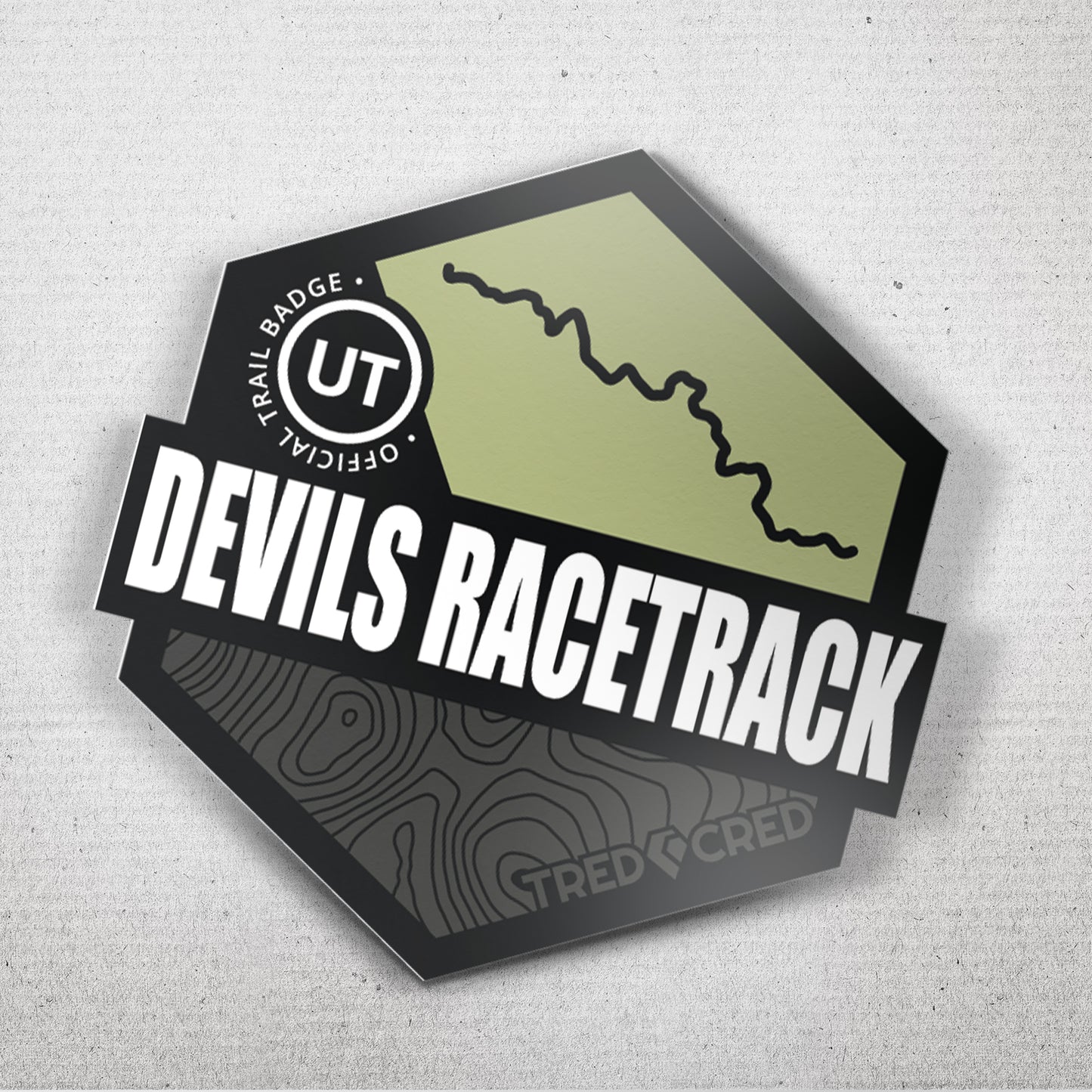 Sticker: Devils Racetrack