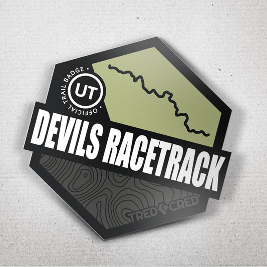 Sticker: Devils Racetrack