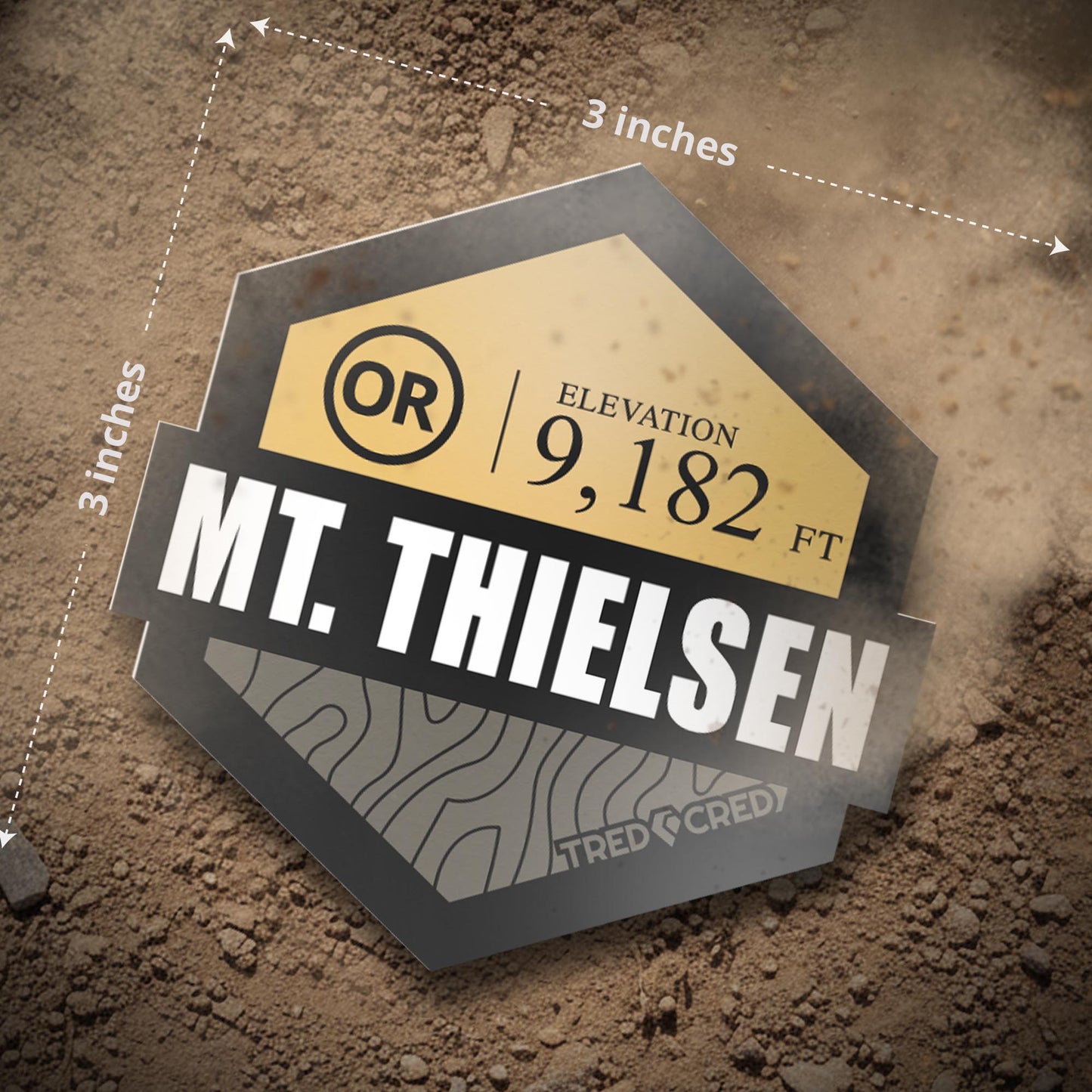 Sticker: Mount Thielsen