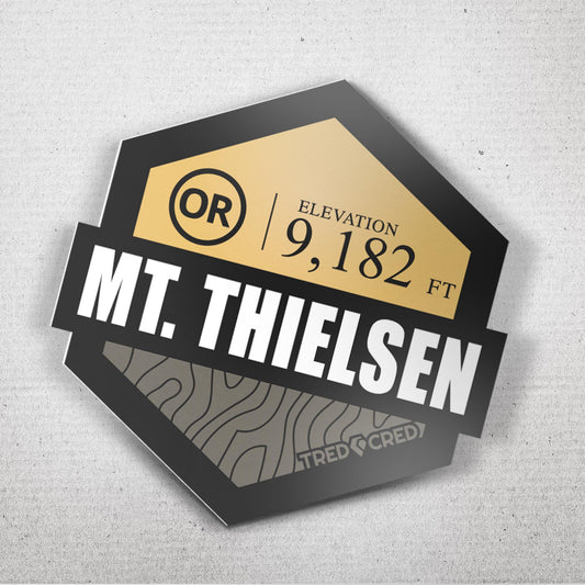 Sticker: Mount Thielsen