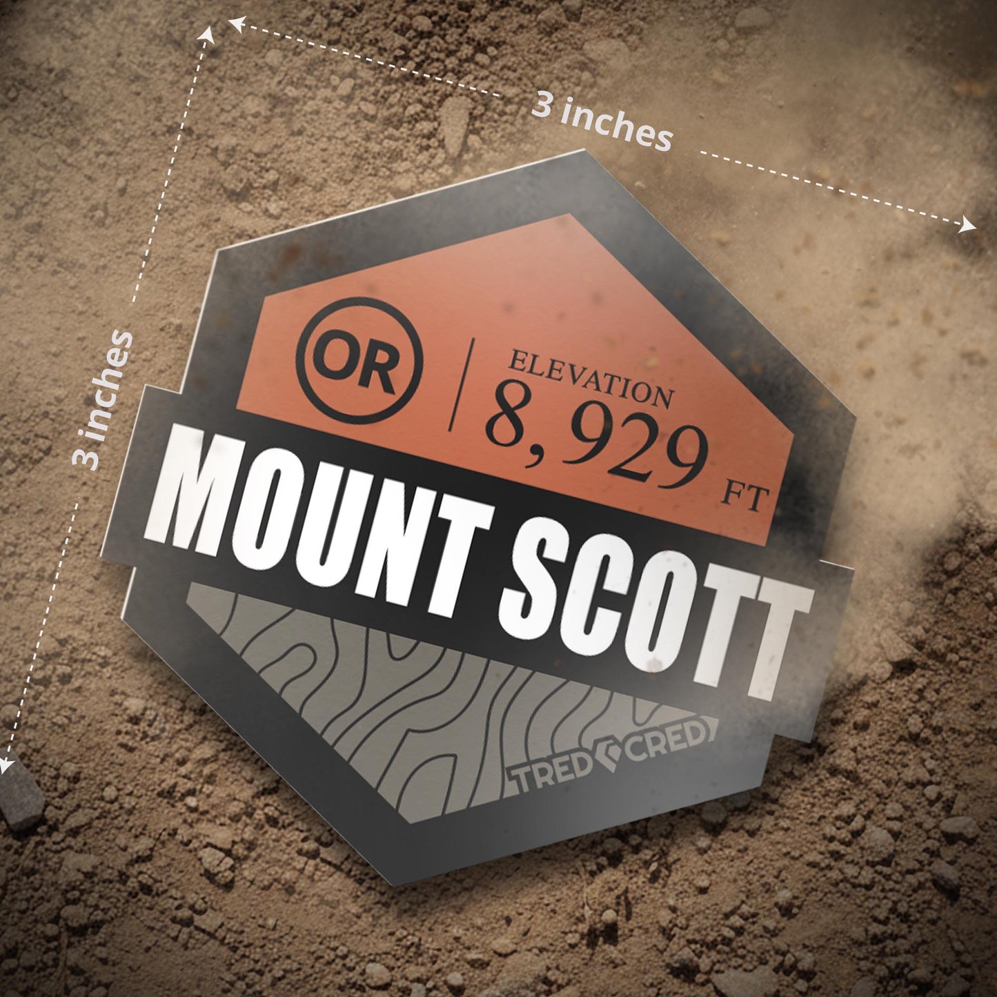 Sticker: Mount Scott