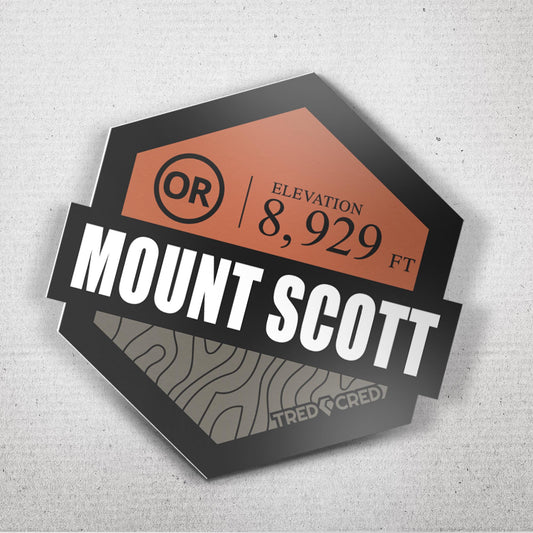 Sticker: Mount Scott