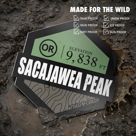 Sticker: Sacajawea Peak