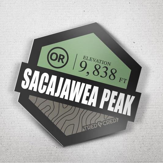 Sticker: Sacajawea Peak