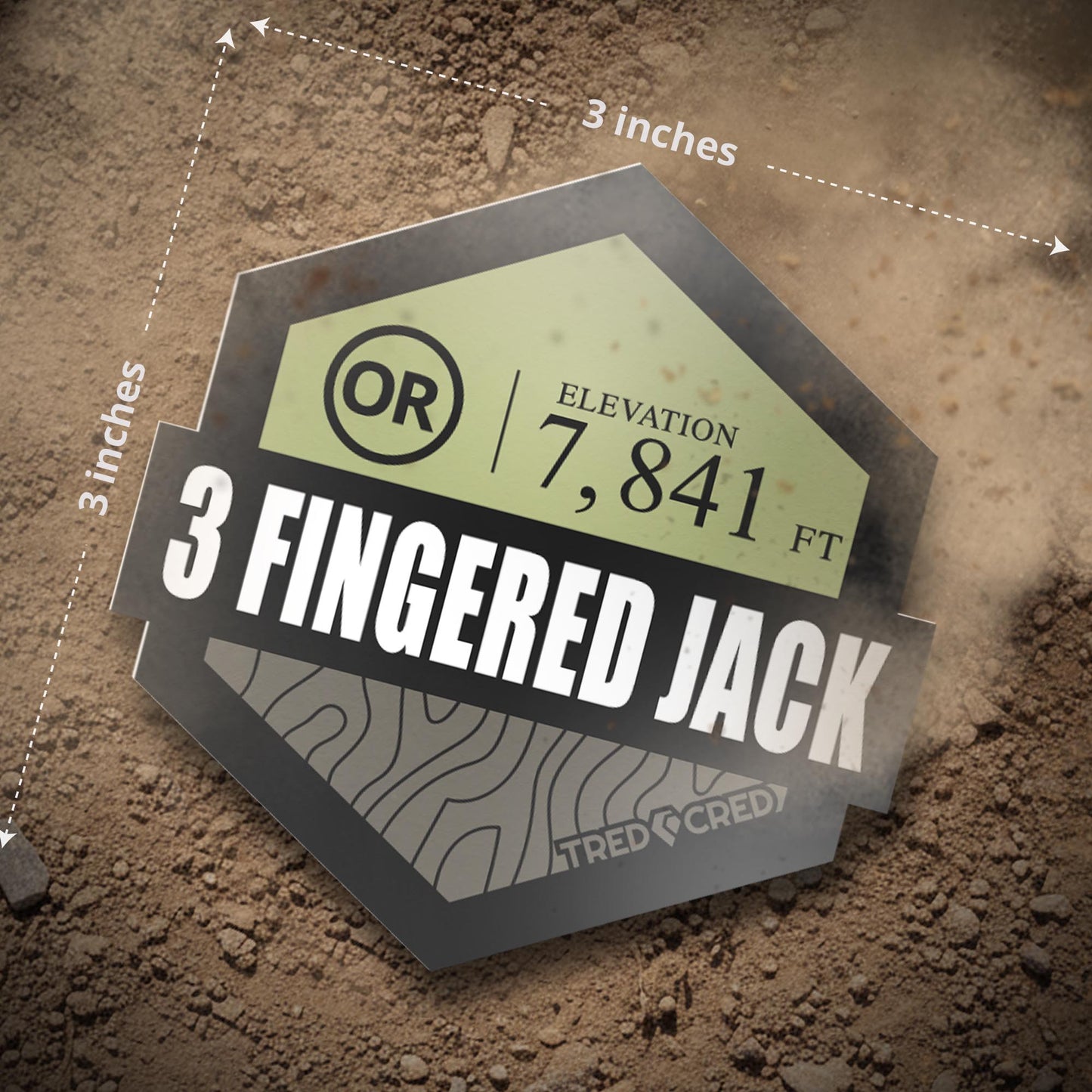 Sticker: Three Fingered Jack