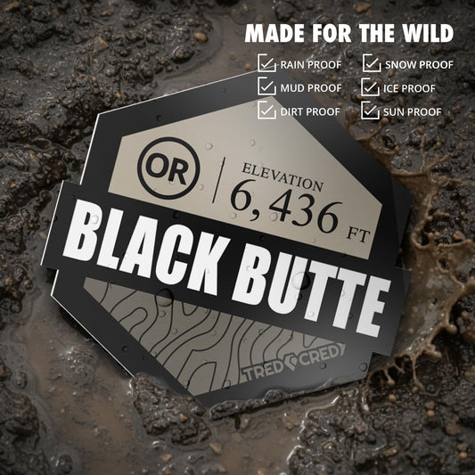 Sticker: Black Butte