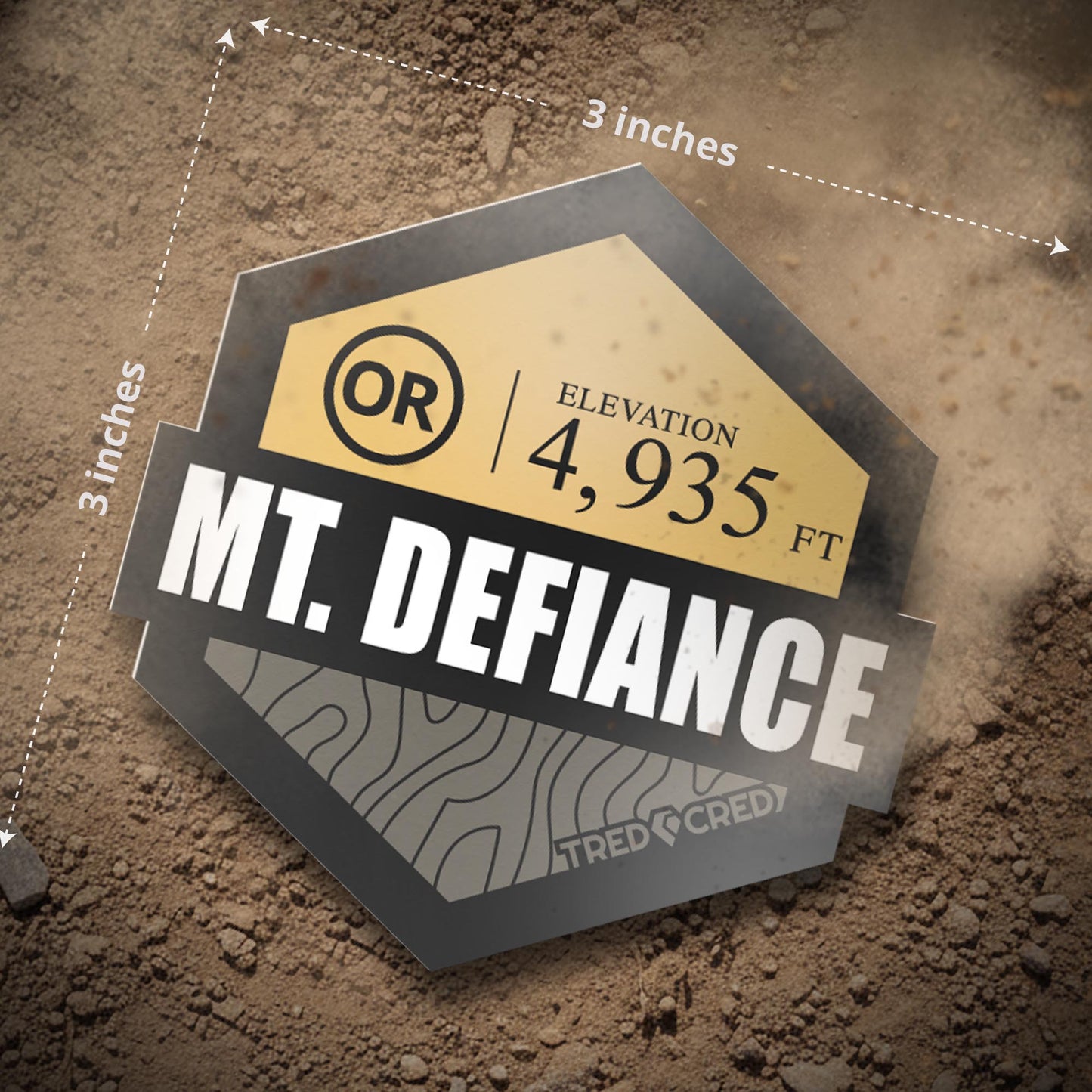 Sticker: Mount Defiance