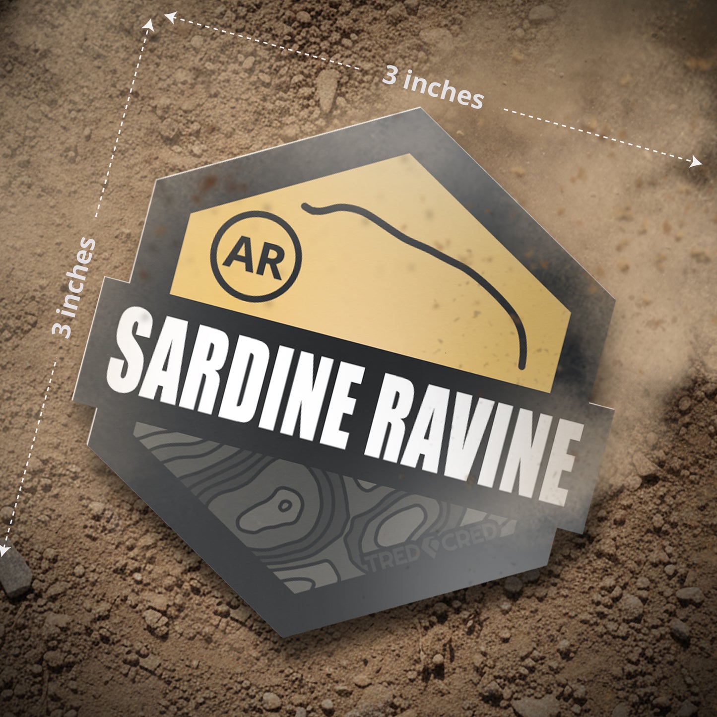 Sticker: Sardine Ravine