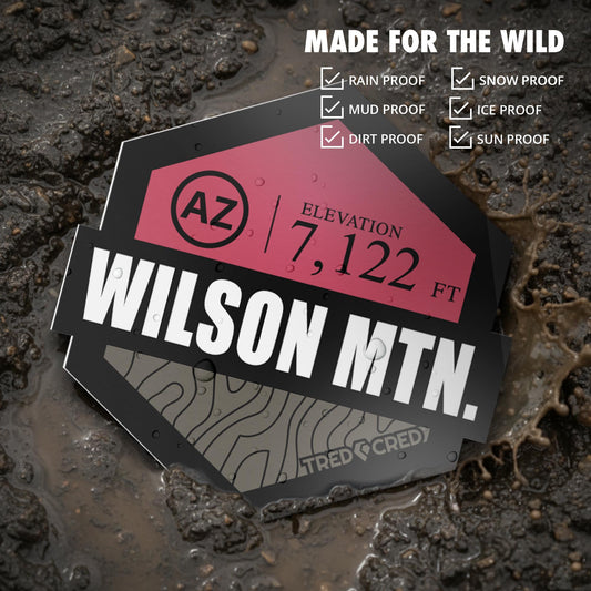 Sticker: Wilson Mountain