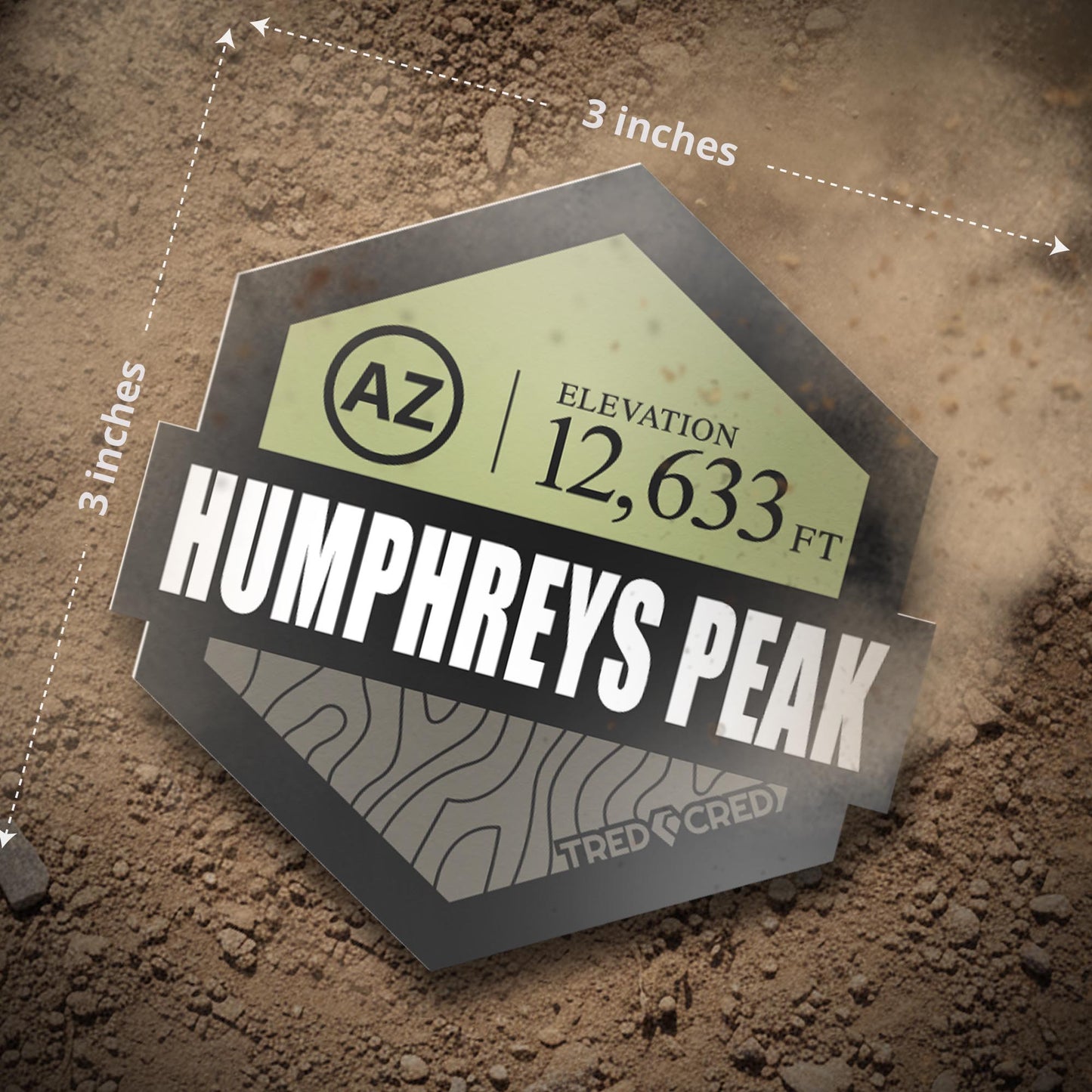 Sticker: Humphreys Peak