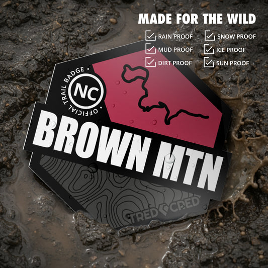 Sticker: Brown Mountain