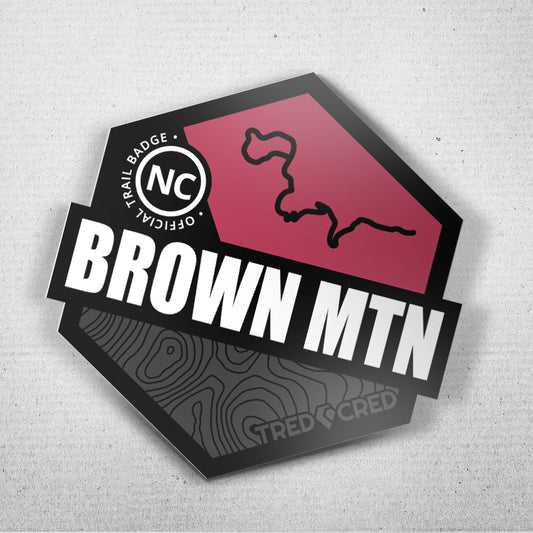 Sticker: Brown Mountain
