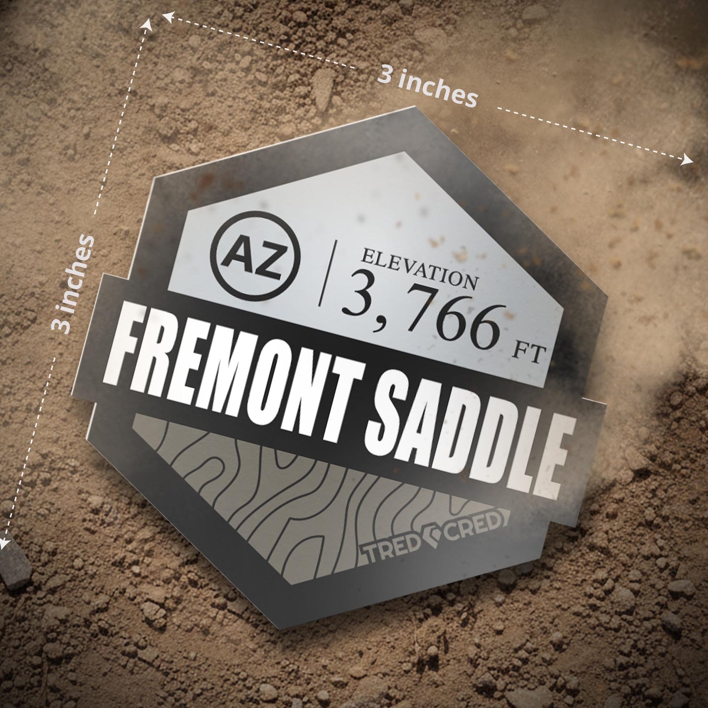 Sticker: Fremont Saddle