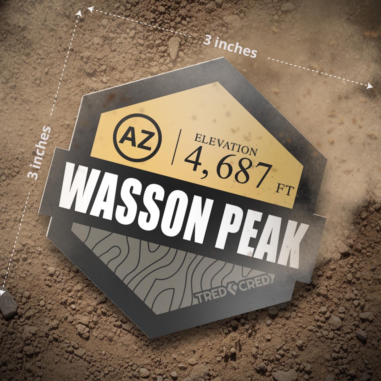 Sticker: Wasson Peak