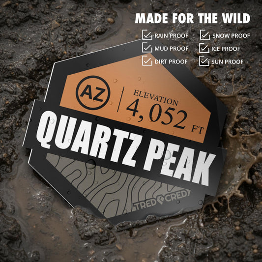 Sticker: Quartz Peak