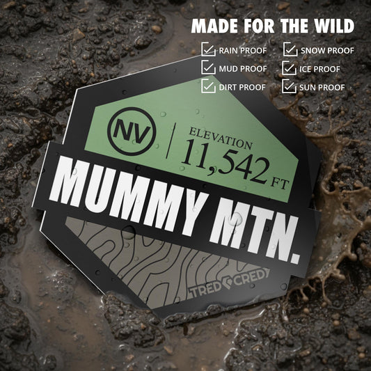 Sticker: Mummy Mountain