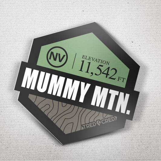 Sticker: Mummy Mountain