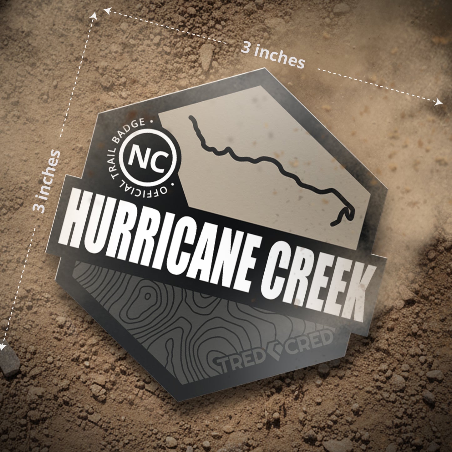 Sticker: Hurricane Creek