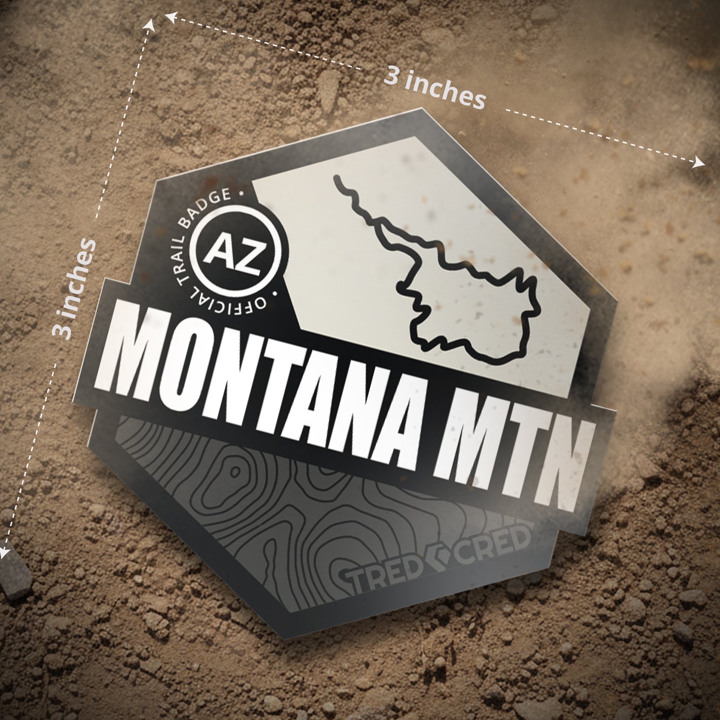 Sticker: Montana Mountain