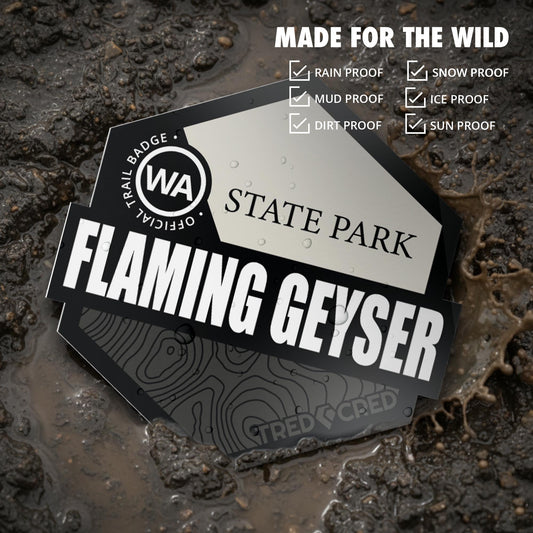 Sticker: Flaming Geyser State Park
