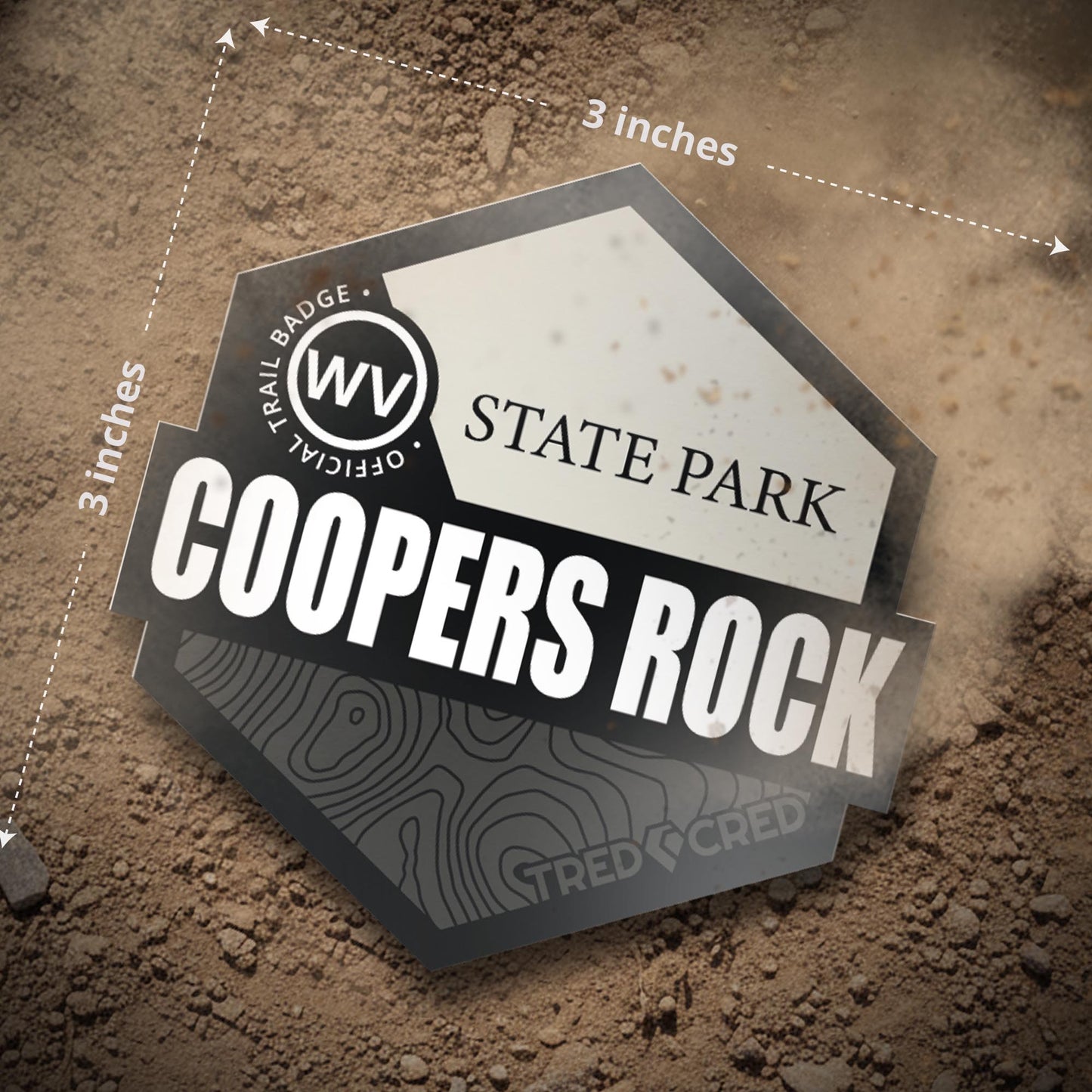 Sticker: Coopers Rock State Park