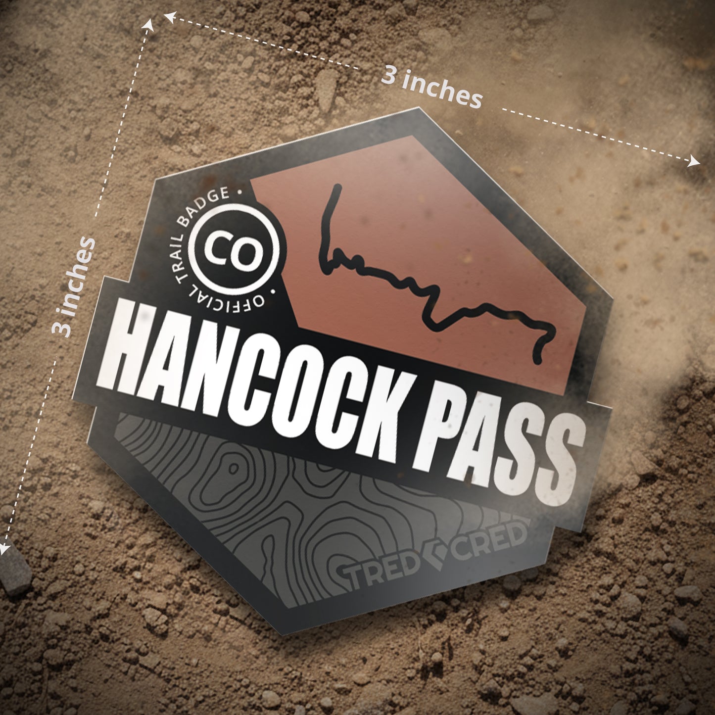 Sticker: Hancock Pass