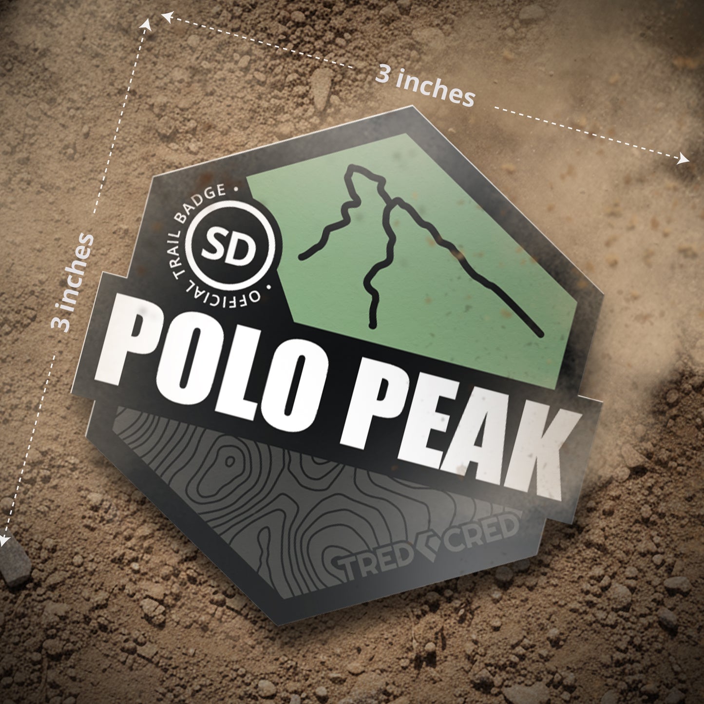 Sticker: Polo Peak