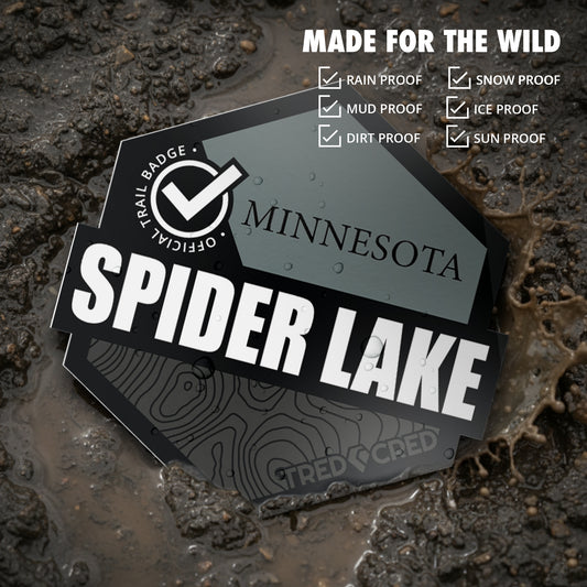 Sticker: Spider Lake