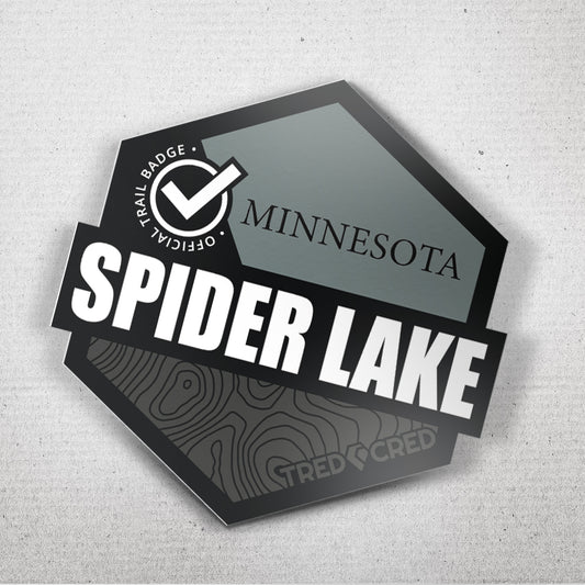 Sticker: Spider Lake