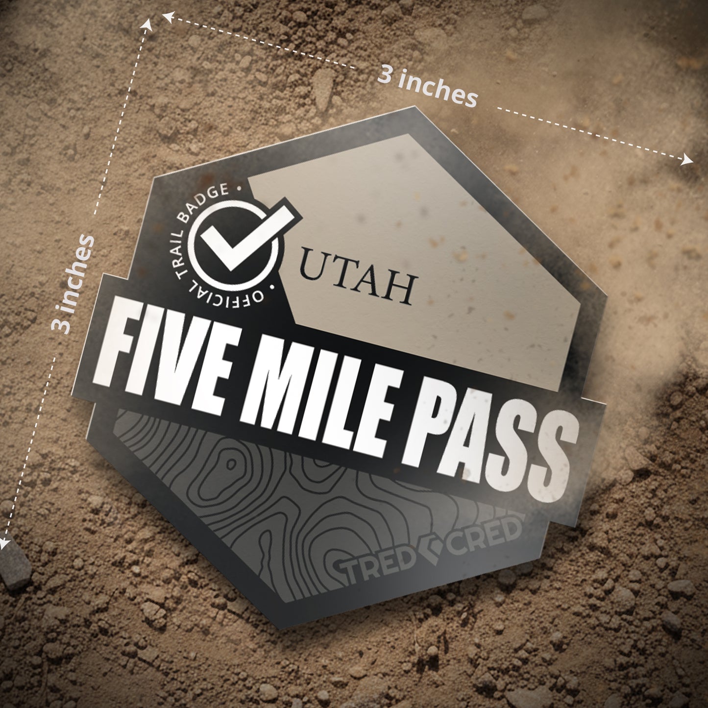 Sticker: Five Mile Pass