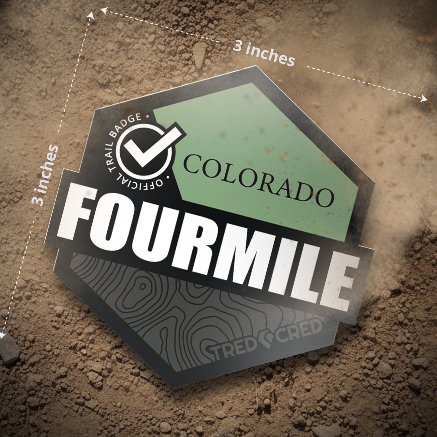 Sticker: Fourmile