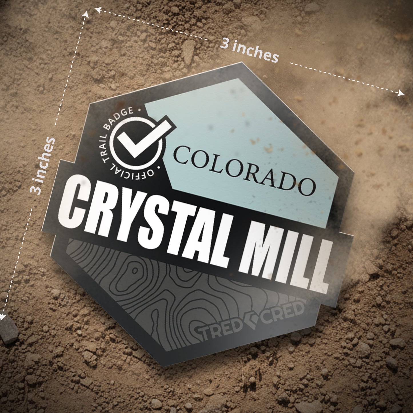 Sticker: Crystal Mill
