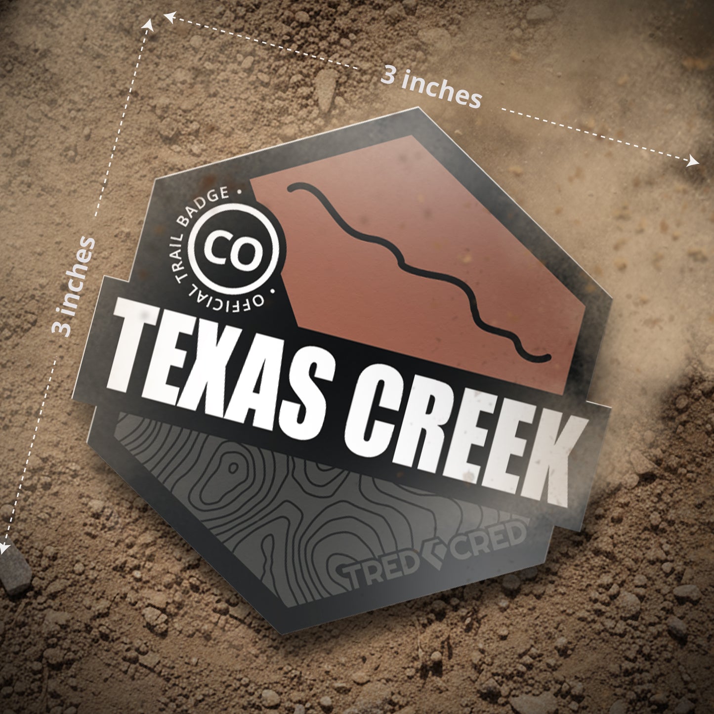Sticker: Texas Creek