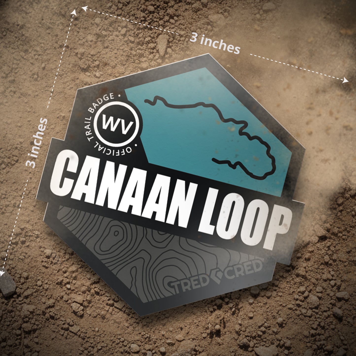 Sticker: Canaan Loop