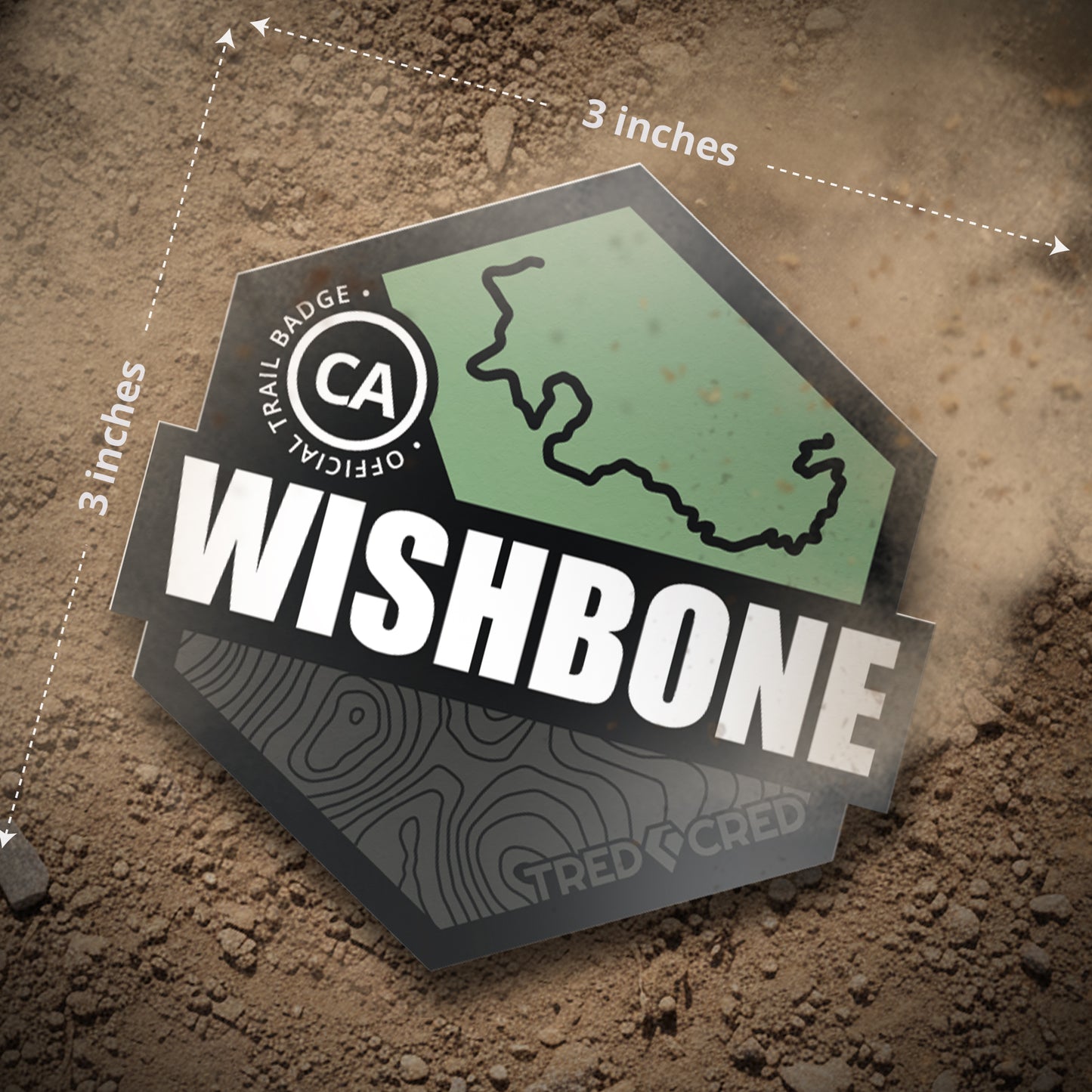 Sticker: Wishbone