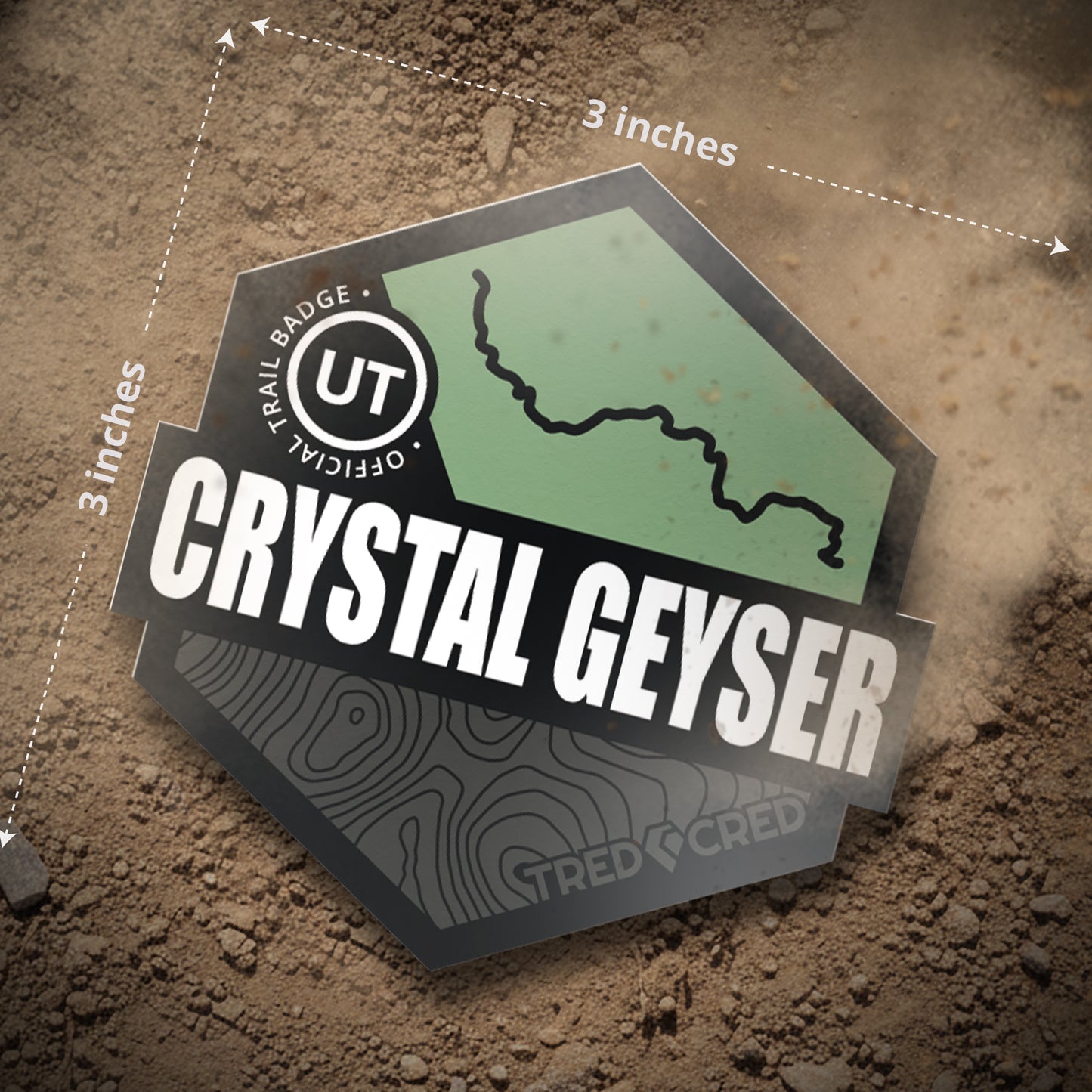 Sticker: Crystal Geyser